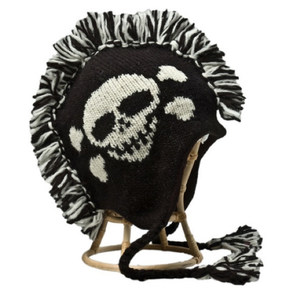 Nirvanna Designs Mohawk Hat 100% Wool
